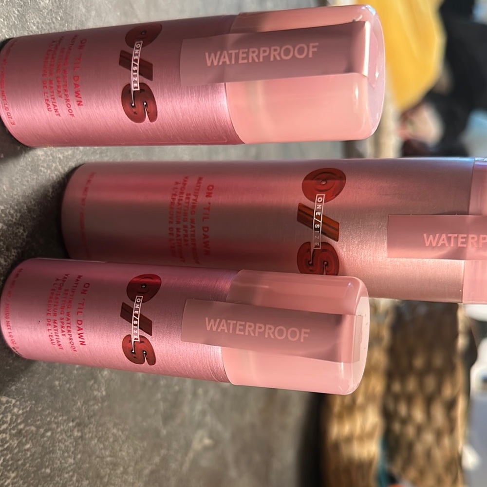 ONE/SIZE Waterproof Setting Spray - Pink (3)